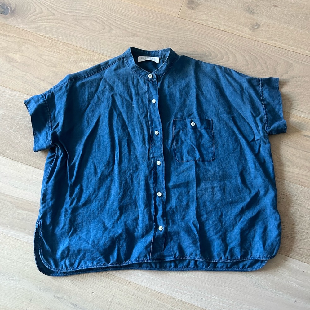 Everlane Square Linen Shirt